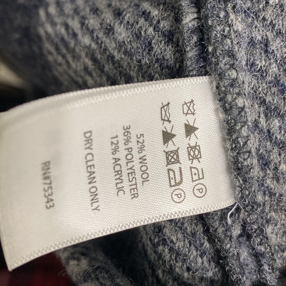 Plaid Button Up Overcoat - Picture 3 of 5